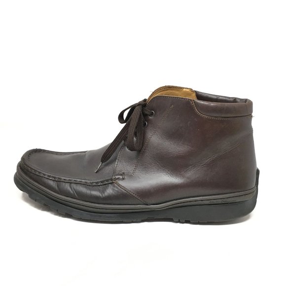 Salvatore Ferragamo Ankle Boots Size 11.5 2E Brown main image 4